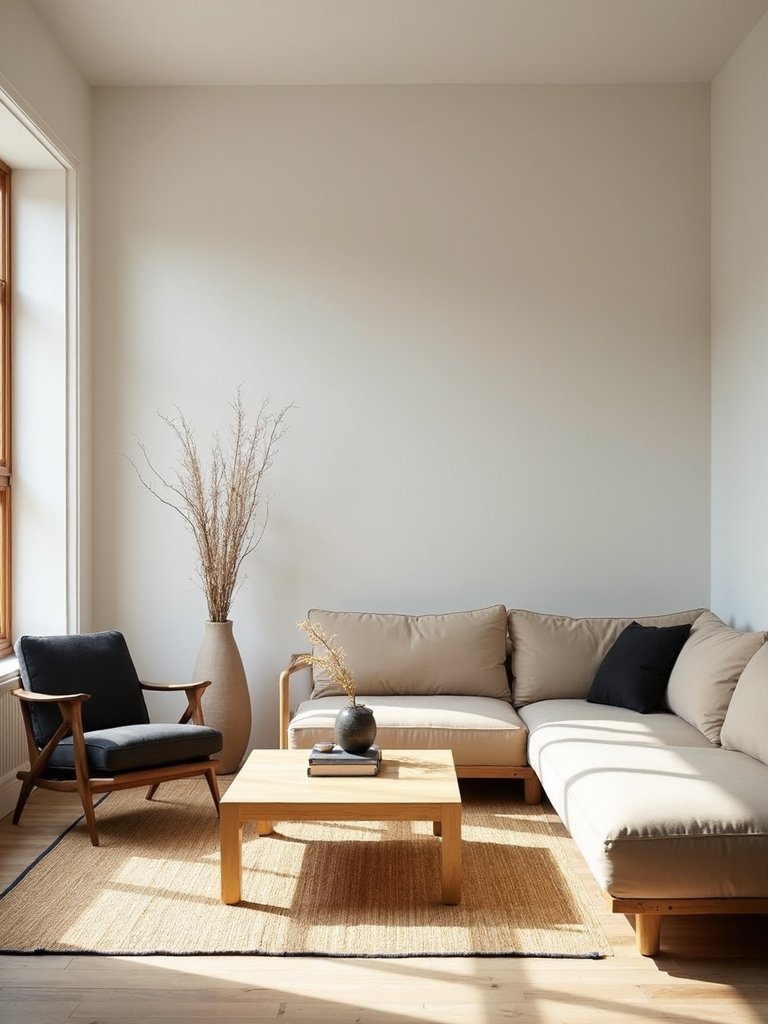 minimalist furniture for tranquility