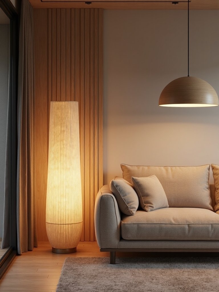 mixed height lighting design