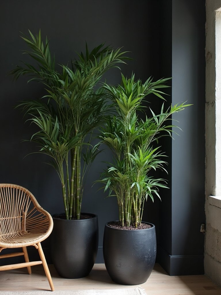 moody indoor garden design