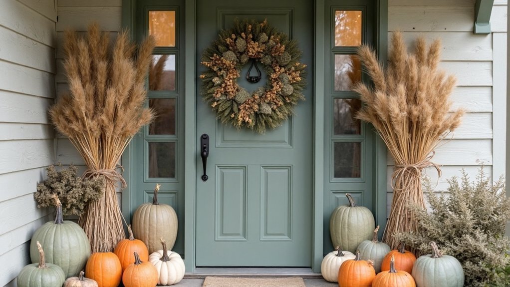 muted fall decor elements