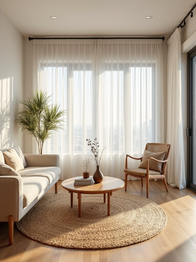 natural fiber rug aesthetics