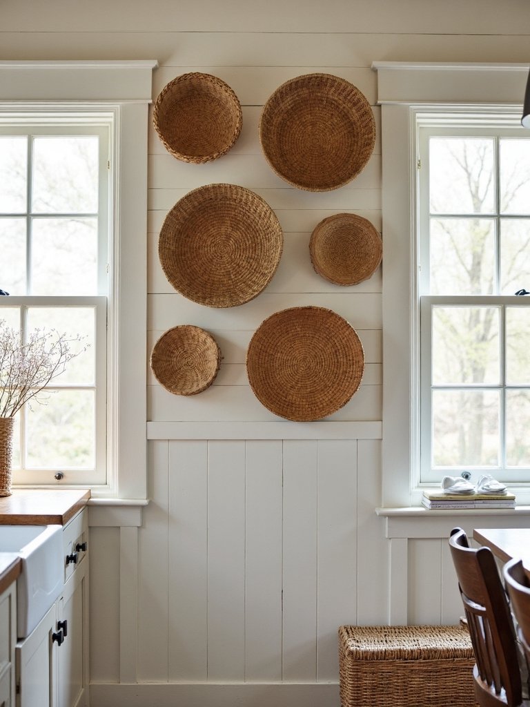 naturally sophisticated textural wall decor