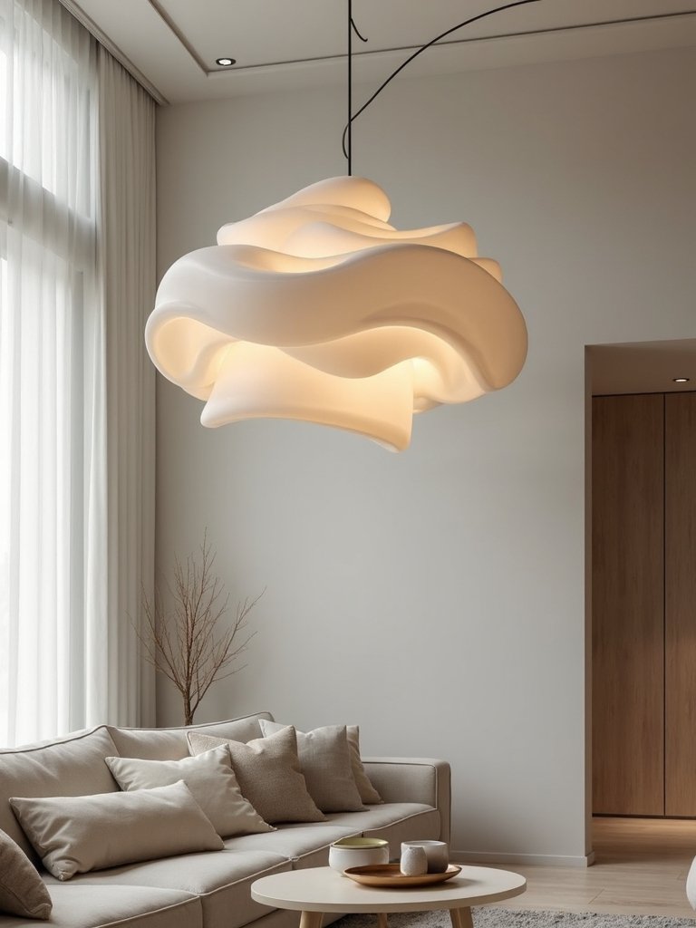 nature inspired ceiling lighting
