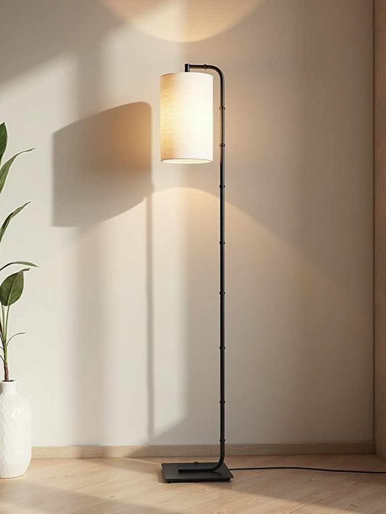 nordic asian fusion floor lamps