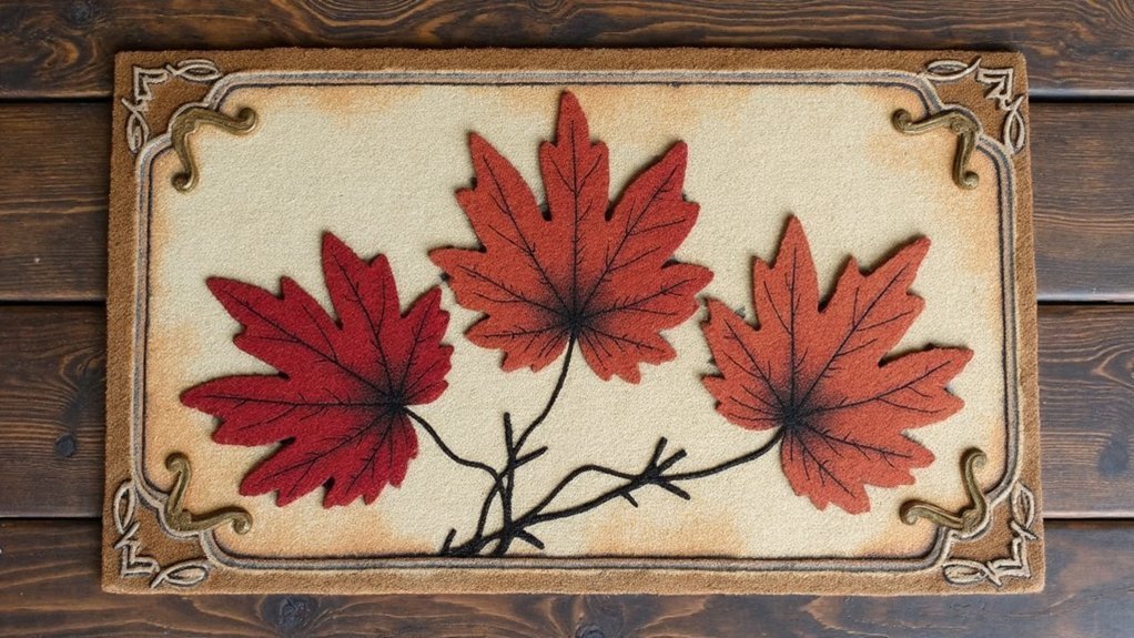 nostalgic autumn doormat designs