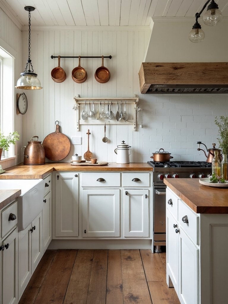 nostalgic farmhouse kitchen design ideas