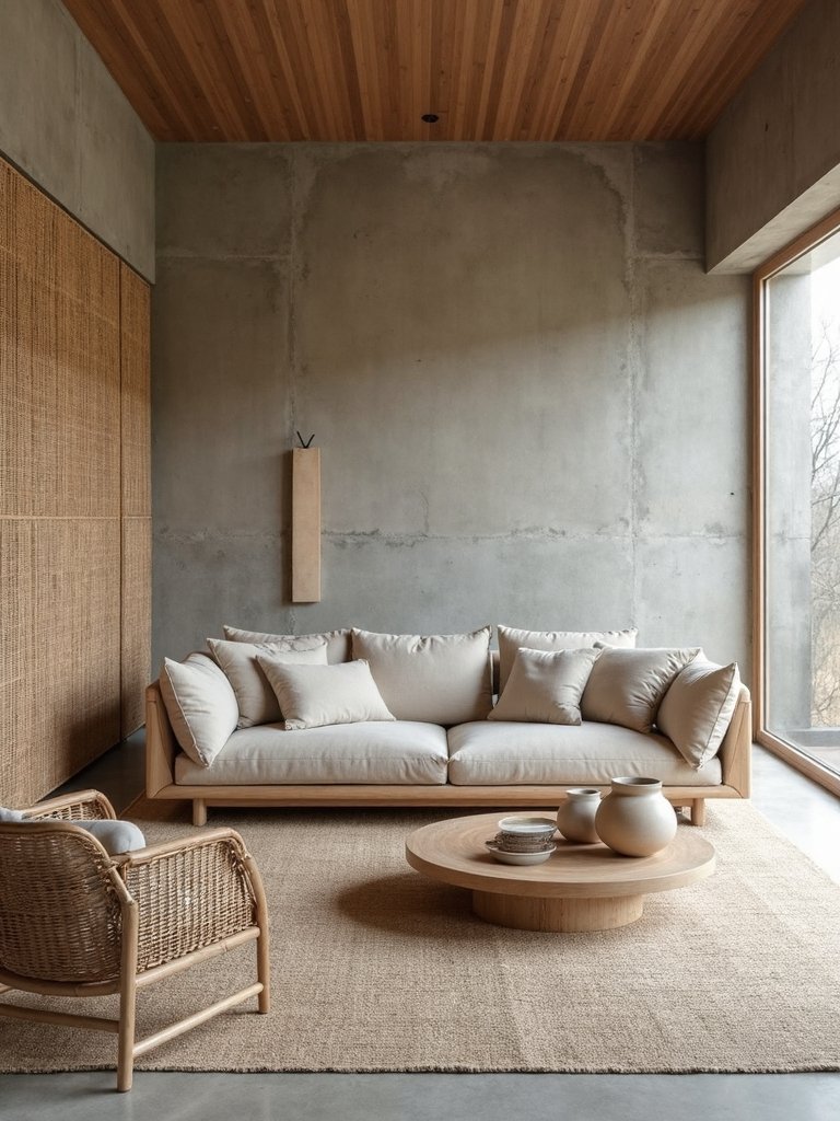 organic texture material blend
