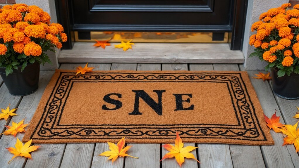 personalized autumn doormats styles