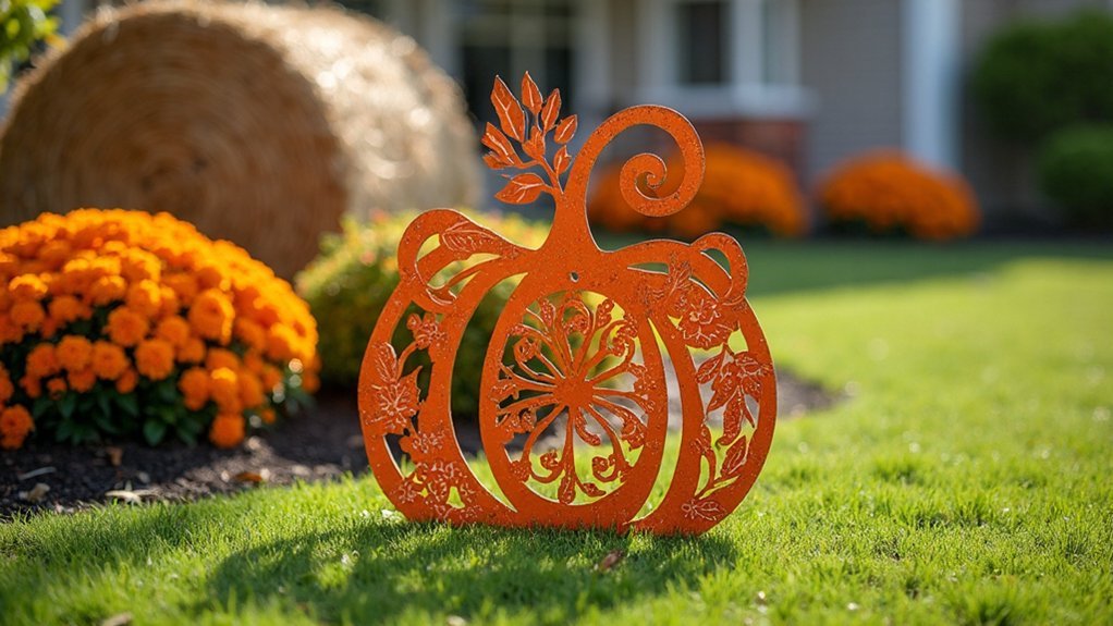 personalized autumn yard sign