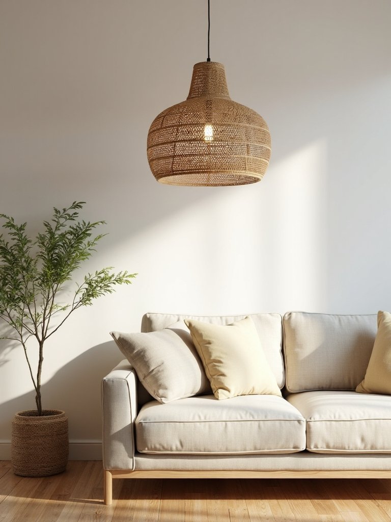 rattan pendant lights ambiance