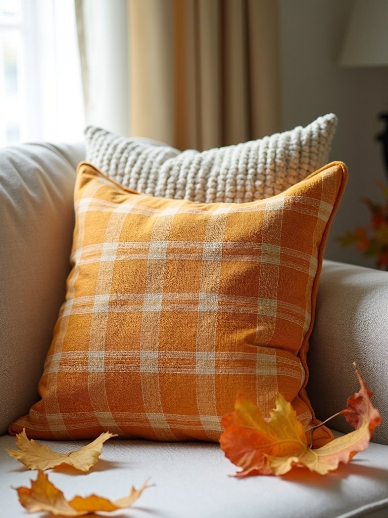 reversible fall pillow covers