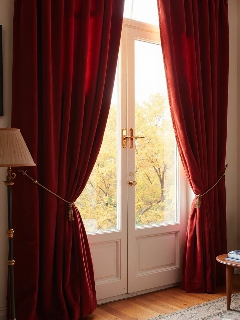 rich fabrics for warmth