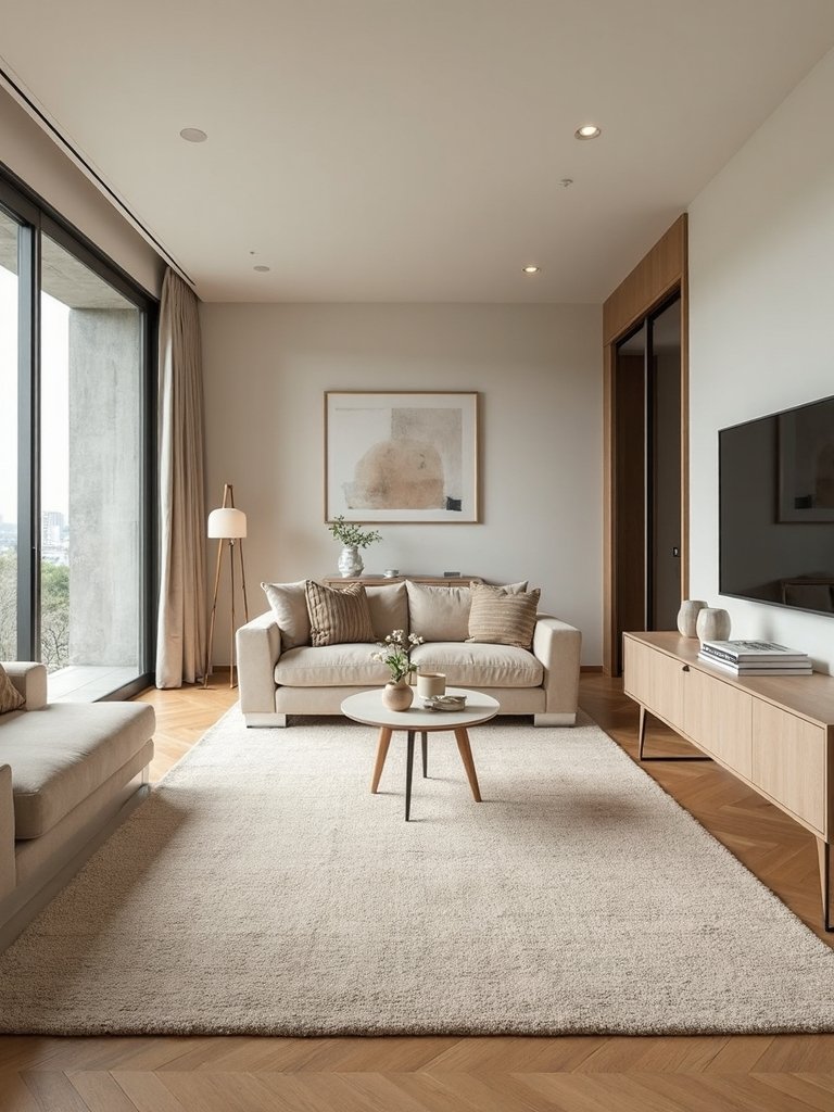 rug placement for flow