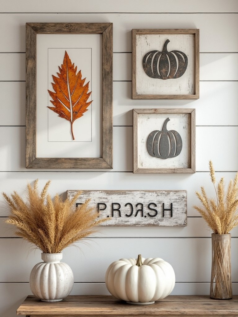 rustic fall wall decorations