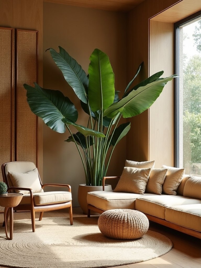 sculptural plants enhance harmony