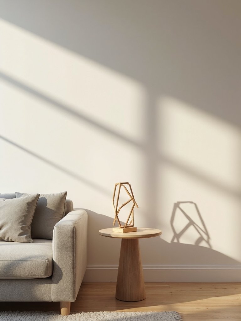 sculptural wooden table lamps