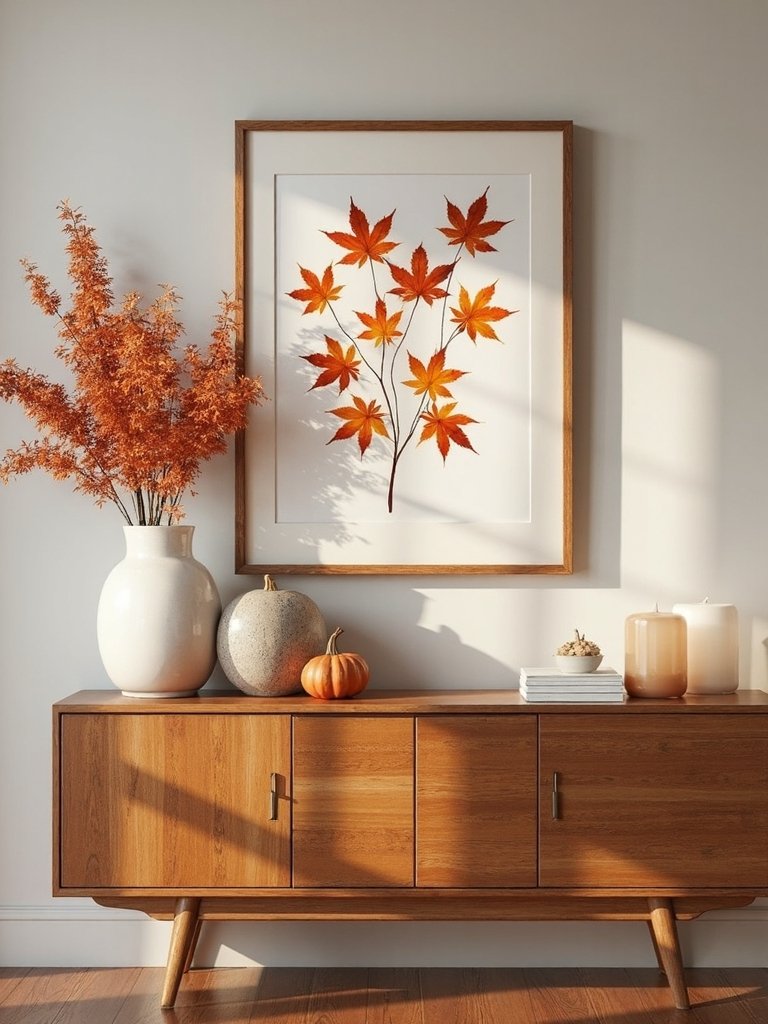 seasonal botanical wall decor