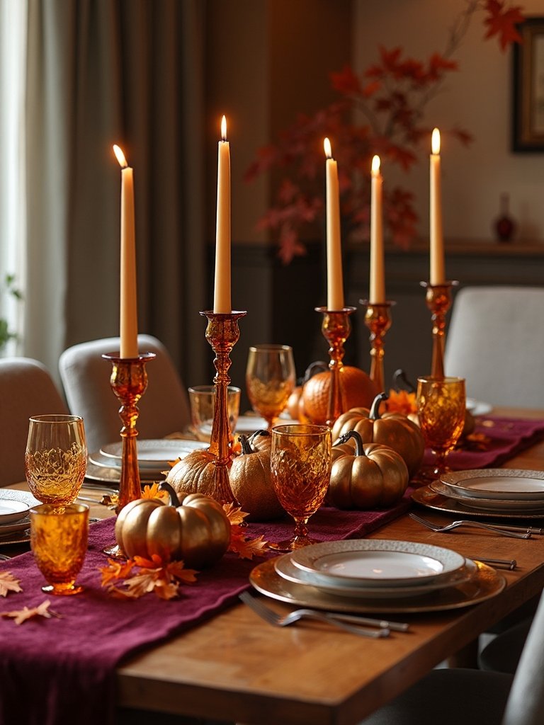 seasonal dining space decor