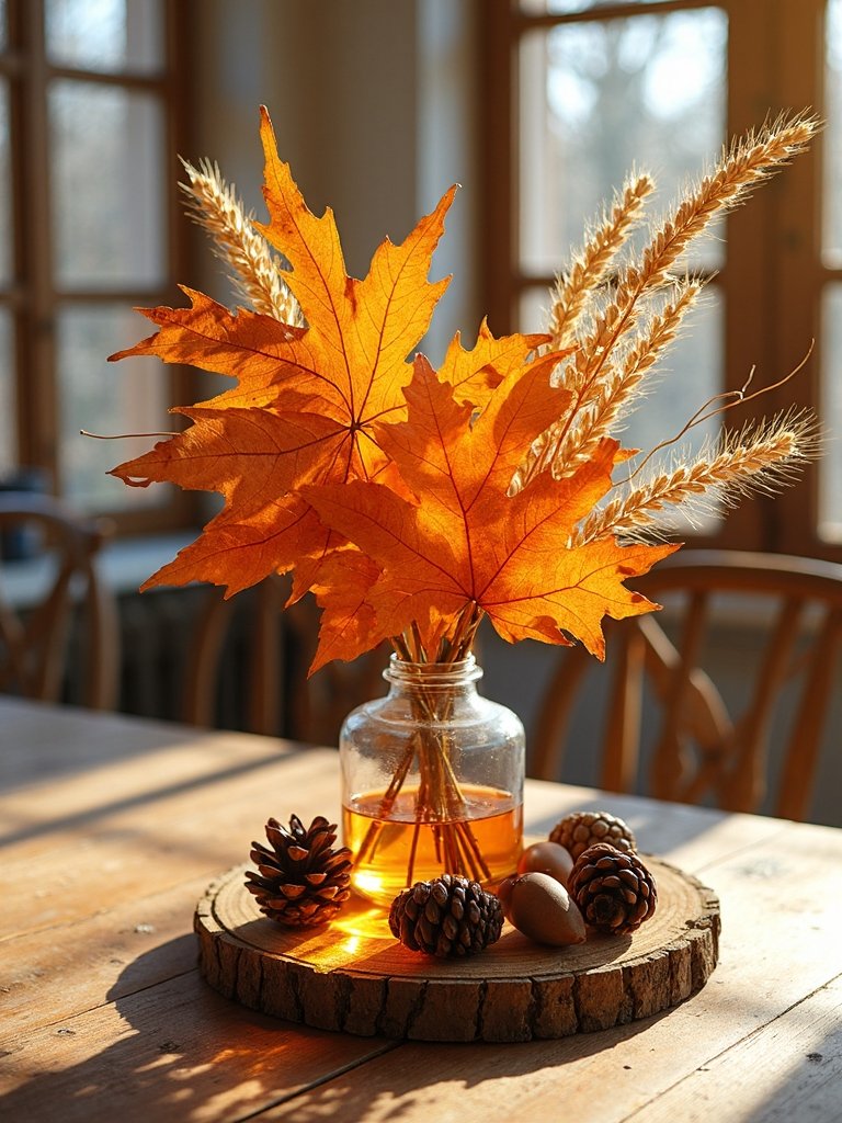 seasonal nature inspired autumn decorations