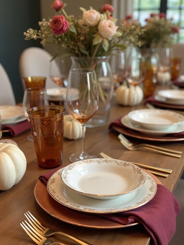 seasonal table setting blend