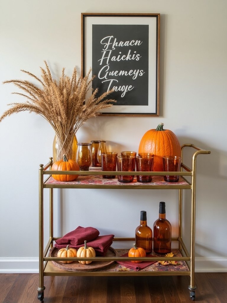 seasonal warm autumnal decorative