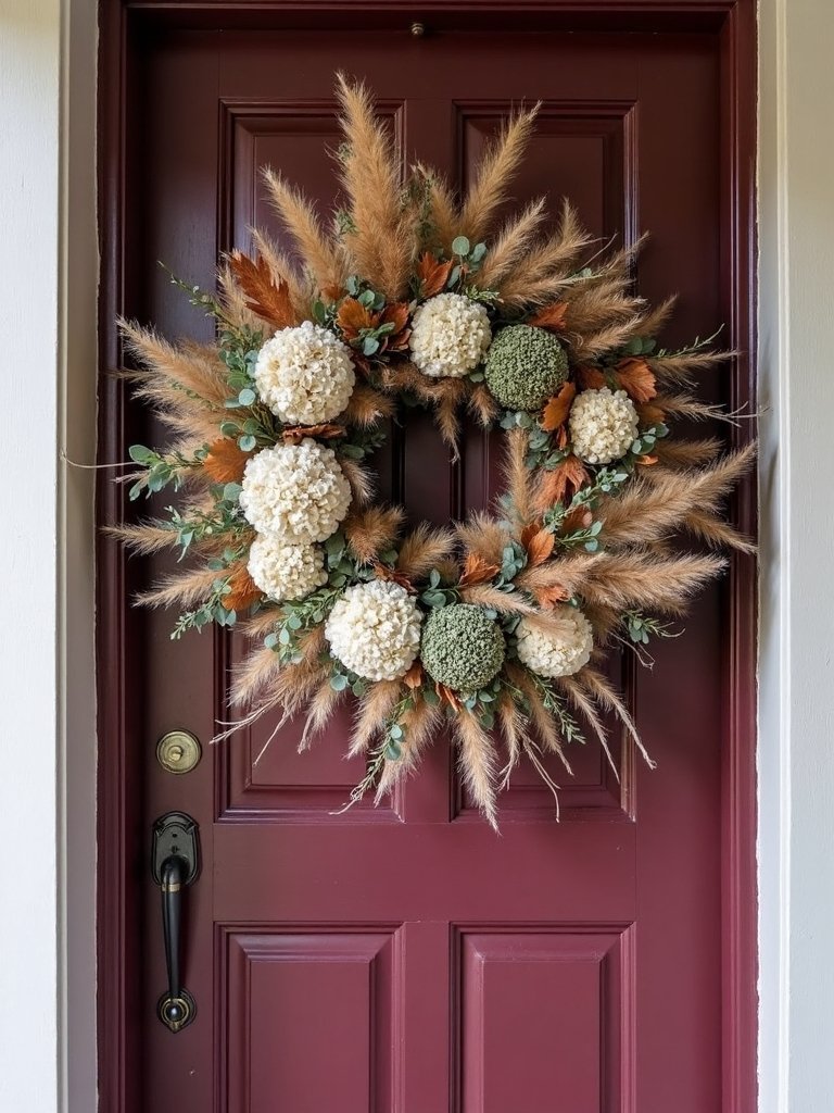 seasonal wreaths enhance entrances