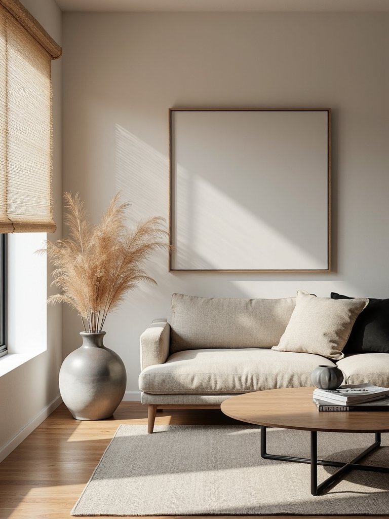 serene sanctuary through minimalism