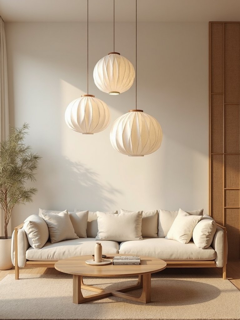 soft diffused overhead lighting