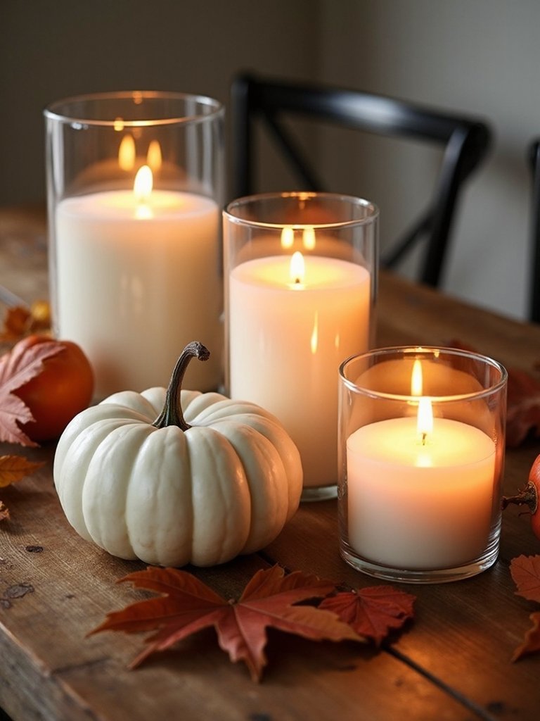 sophisticated fall table decor