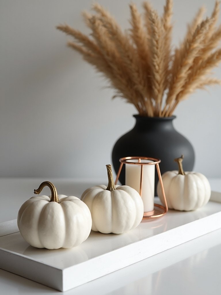 sophisticated minimalist fall decor