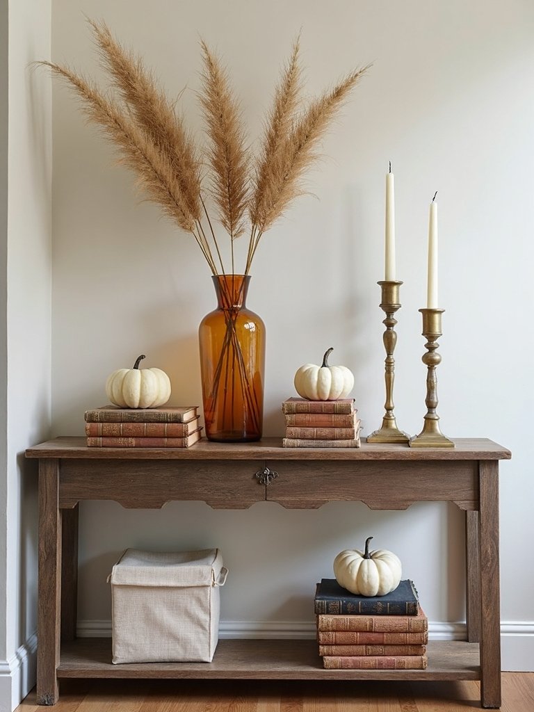 stacked books for height