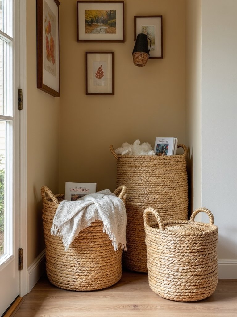 stylish small space organization