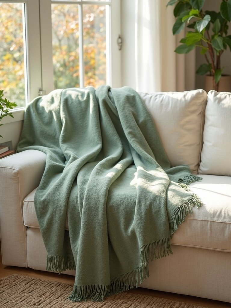 sustainable luxury bamboo throws