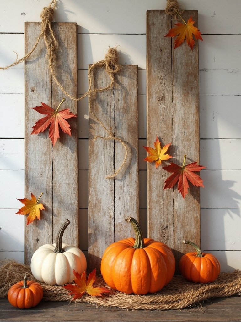 thanksgiving rustic wood signs