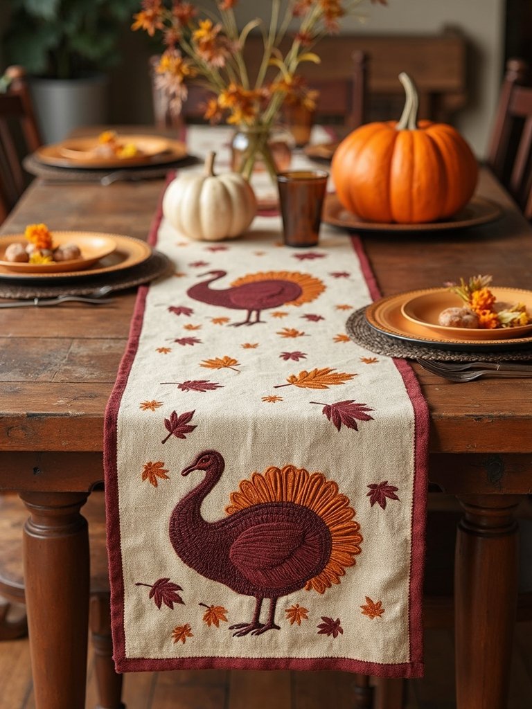 thanksgiving turkey acorn decor