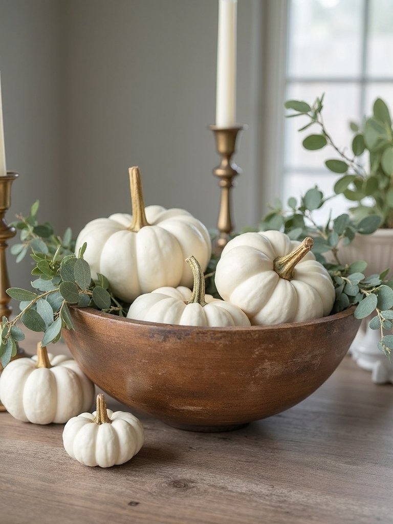 timeless autumn centerpiece display
