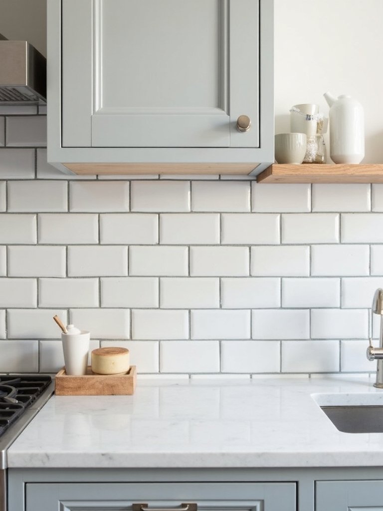 timeless elegant high contrast versatile backsplash