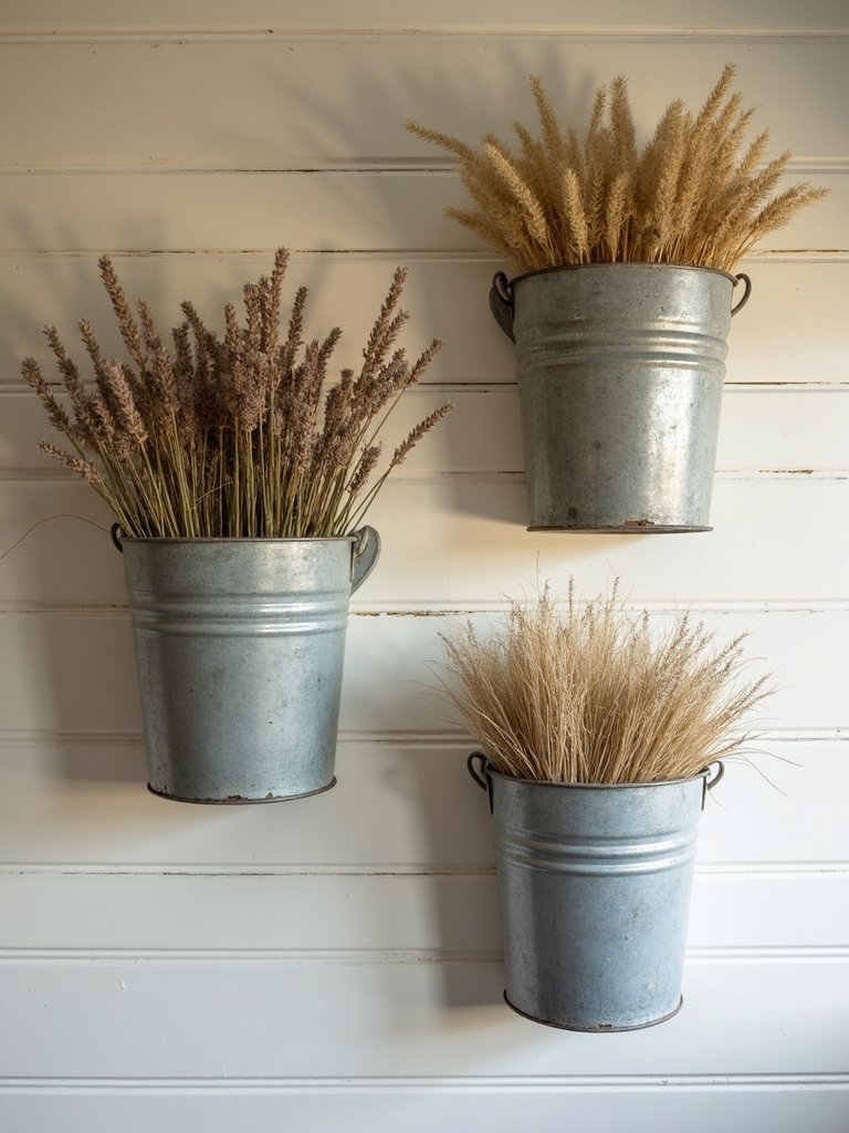 unique farmhouse inspired vintage metal wall decor