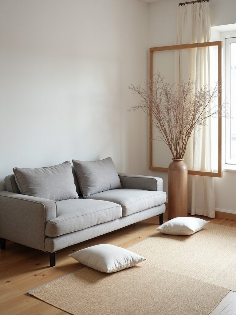 versatile seating with cushions