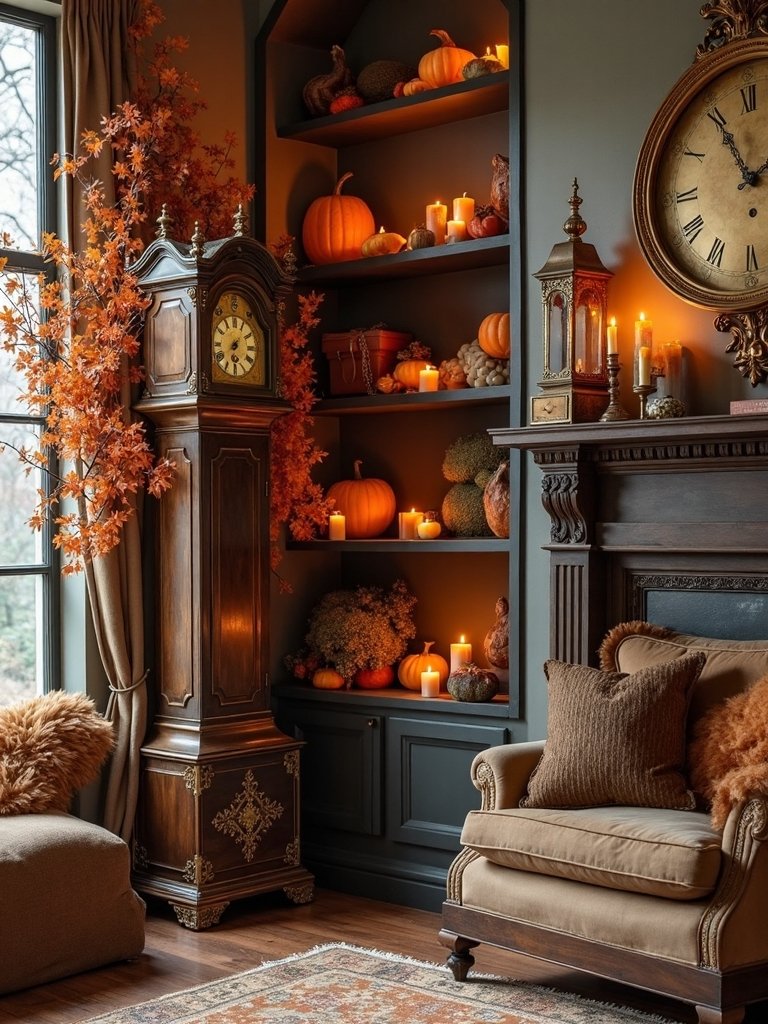 vintage clocks enhance charm