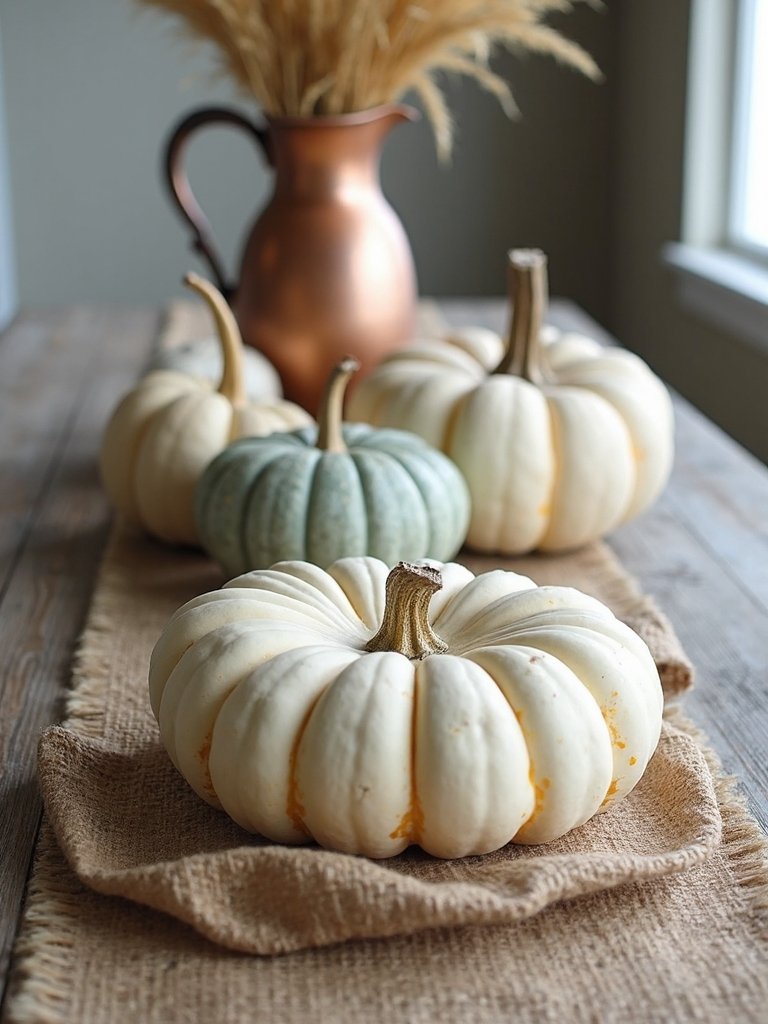 vintage pumpkins for decor