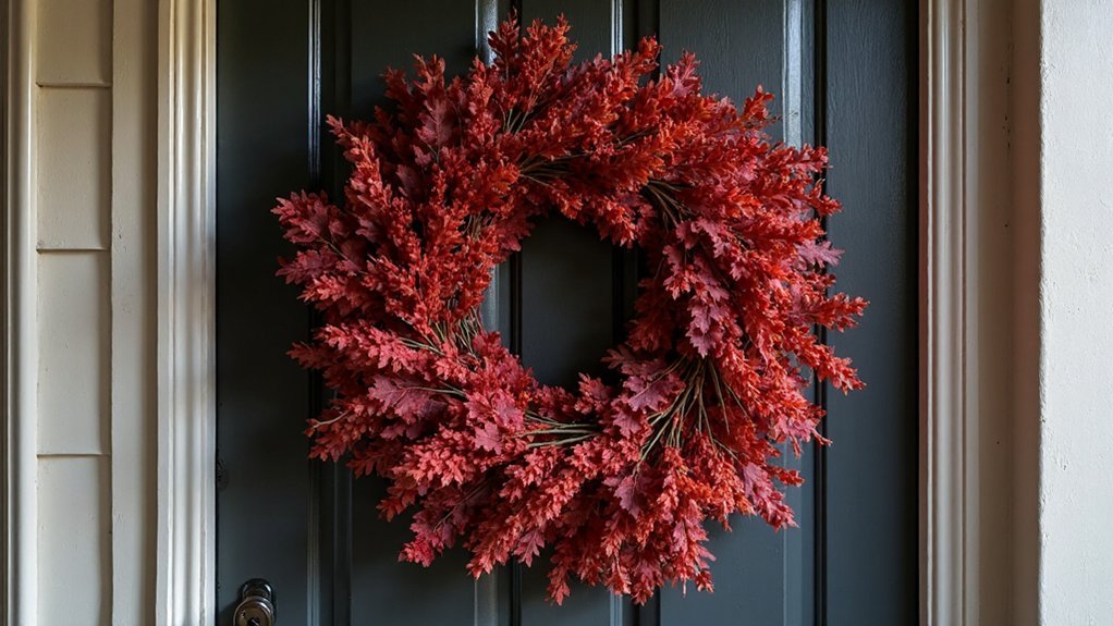 vivid autumn berry wreath