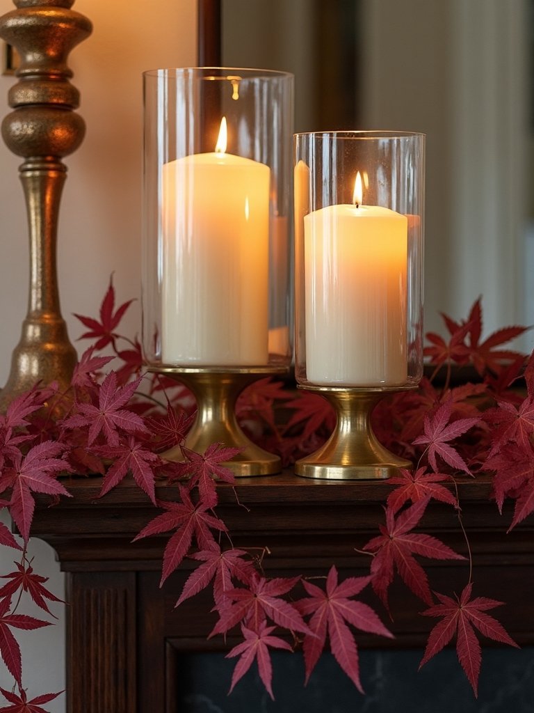 warm fall ambiance creation