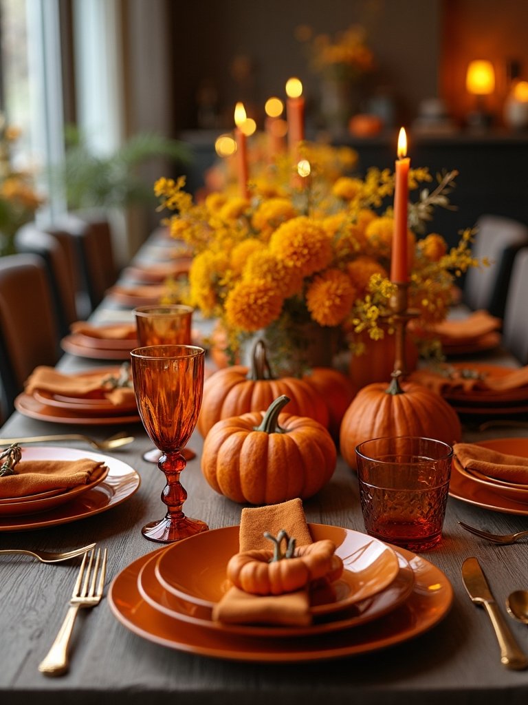 warm fall color palette