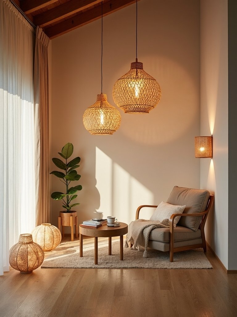 warm layered lighting ambiance