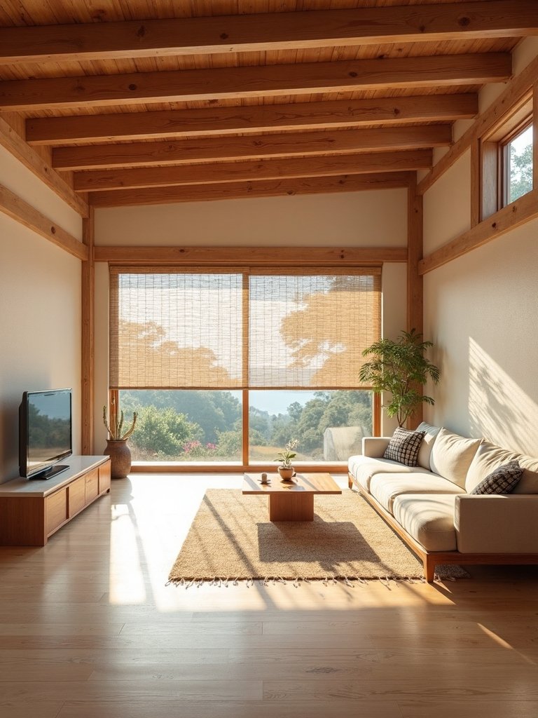 warmth through natural wood