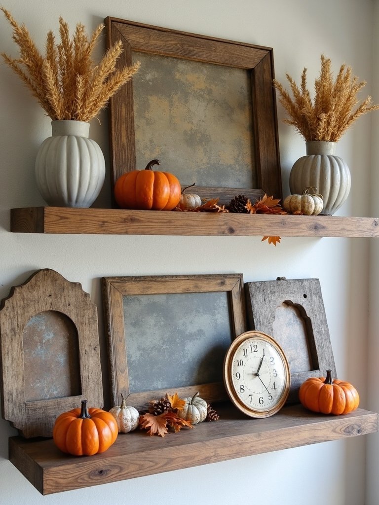 weathered signs for fall