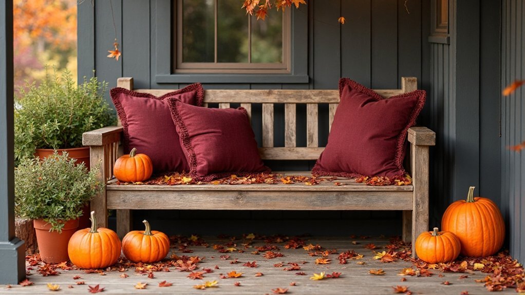 welcoming porch seating arrangement