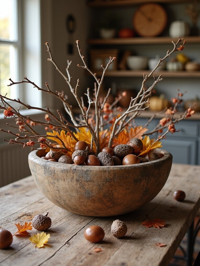 woodland inspired autumn decor