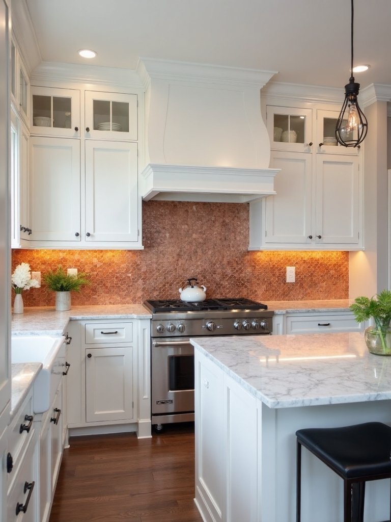 affordable classic versatile low maintenance kitchen backsplash